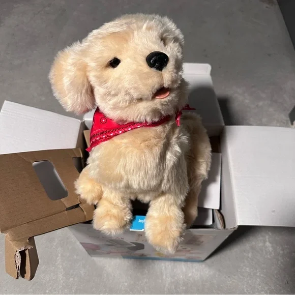 Joy For All Golden Pup Companion Pet Interactive Plush Dog - Picture 4 of 5